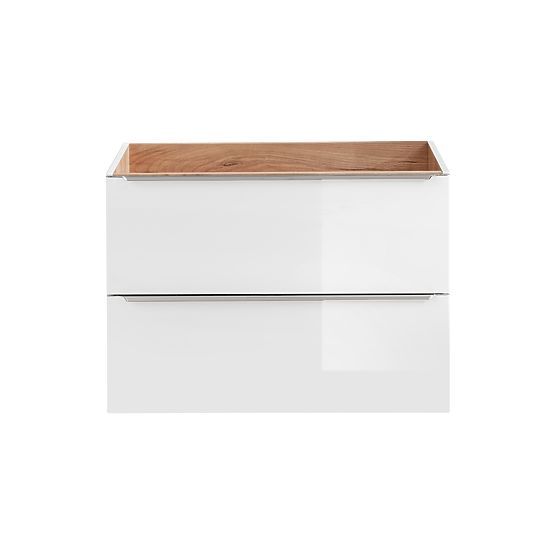 Mobiletto sotto lavabo 80 cm 2 cassetti