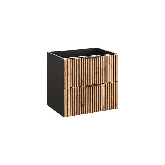 Mobiletto sotto lavabo 80 cm 2 cassetti