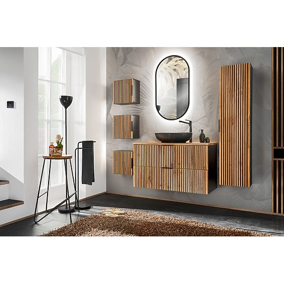 Mobiletto sotto lavabo 80 cm 2 cassetti