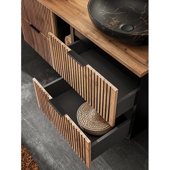 Mobiletto sotto lavabo 80 cm 2 cassetti