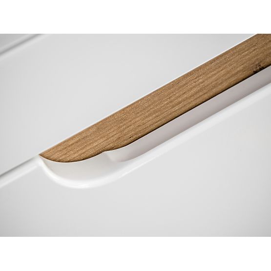 Mobiletto sotto lavabo da appoggio 60 cm 2 cassetti