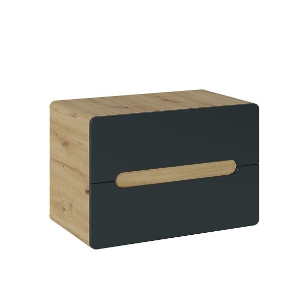 Mobiletto sottolavabo da 80 cm con 2 cassetti