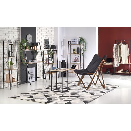 NARVIK REG1 nero / rovere sonoma