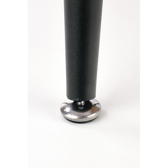 NICEA 2, set di 2 tavolini rovere dorato/nero