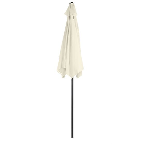 Ombrellone da giardino pieghevole regolabile 210 cm beige