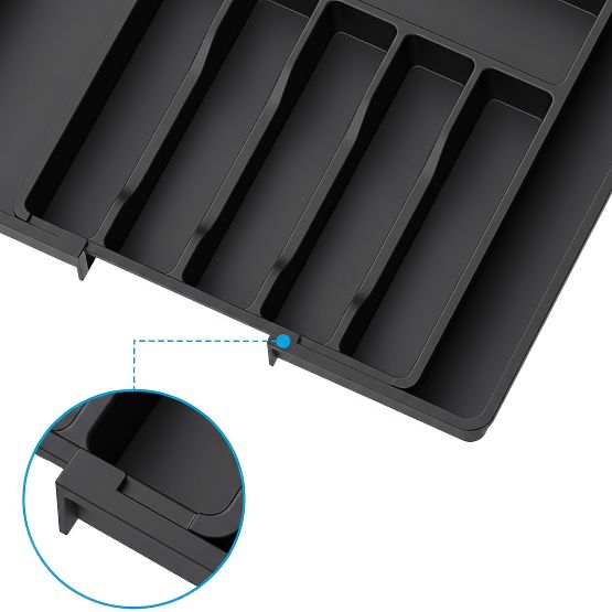 Organizzatore estensibile per posate GARFO
