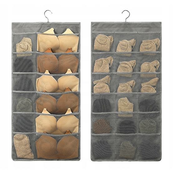 Organizzatore sospeso VITTO 30 tasche grigio