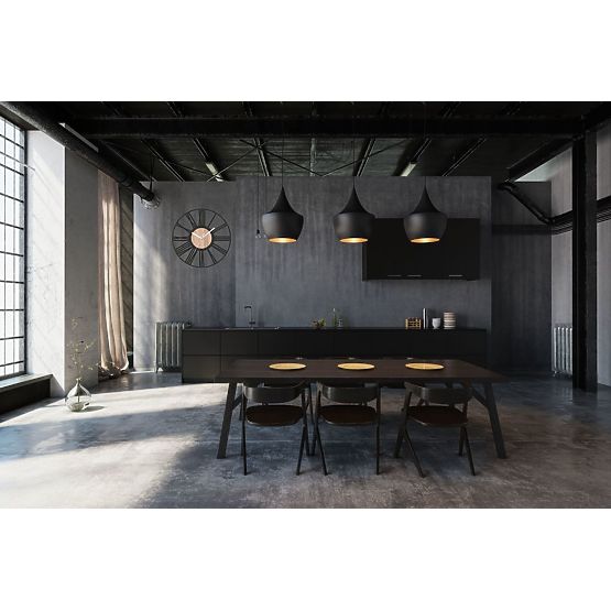 Orologio da parete LOFT ROUND - 35 cm