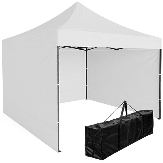 Padiglione commerciale espresso 3x3 m bianco