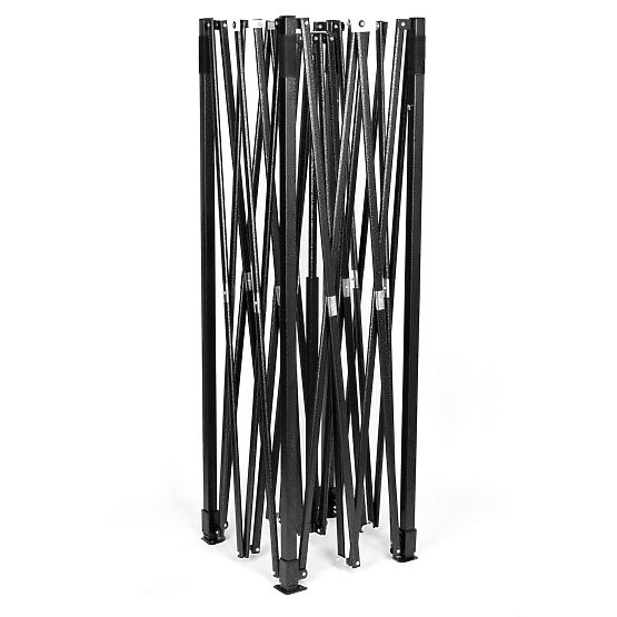 Padiglione commerciale espresso 3x3 m nero