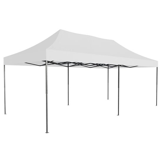 Padiglione commerciale espresso - 3x6 m - bianco
