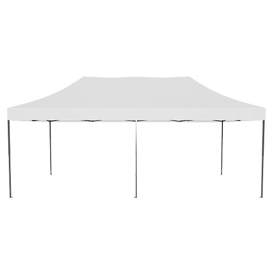 Padiglione commerciale espresso - 3x6 m - bianco