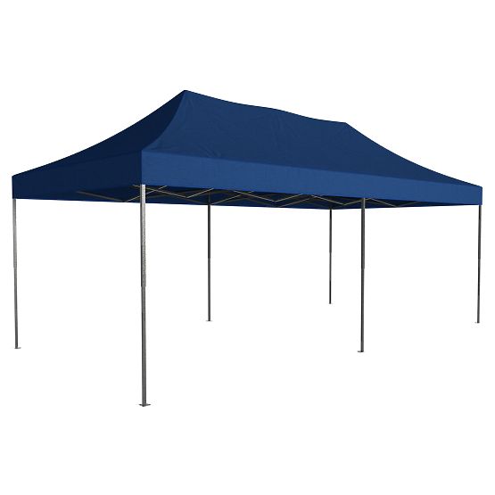 Padiglione commerciale espresso - 3x6 m - blu