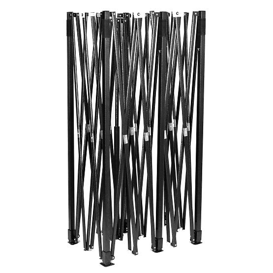 Padiglione commerciale espresso - 3x6 m - nero