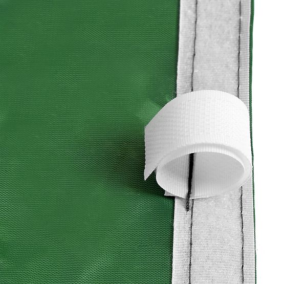 Padiglione commerciale espresso - 3x6 m - verde