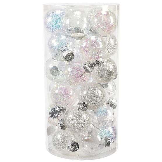 PALLINE DI NATALE 30 PZ SYSD1688-058