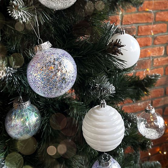 PALLINE DI NATALE 30 PZ SYSD1688-058