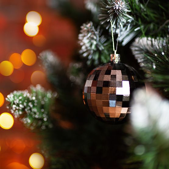 PALLINE DI NATALE ARGENTATE 36PCS 311433C