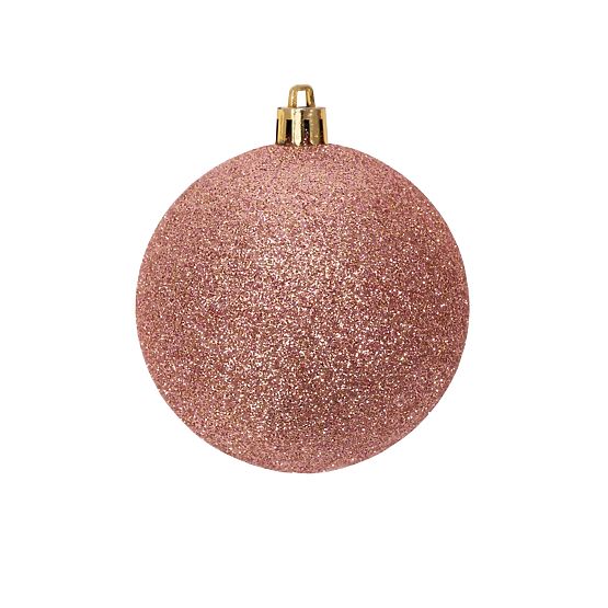 PALLINE DI NATALE ROSA-ORO 36 PEZZI 311433B