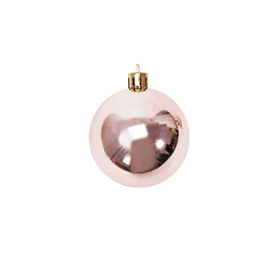 PALLINE DI NATALE ROSA-ORO 36 PEZZI 311433B