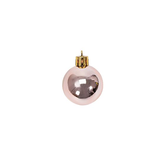 PALLINE DI NATALE ROSA-ORO 36 PEZZI 311433B