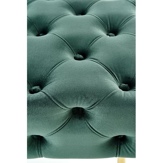 Panca ATHENA verde scuro / oro