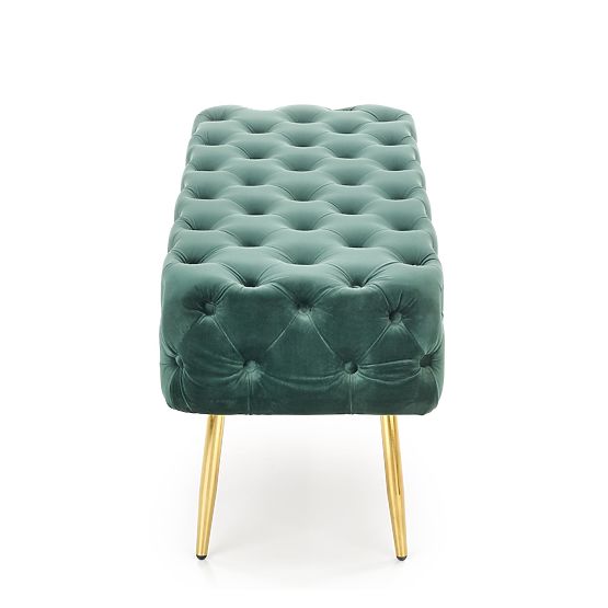 Panca ATHENA verde scuro / oro