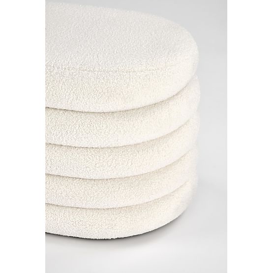 Panca BLISS con spazio contenitivo, crema (1p=1pz)