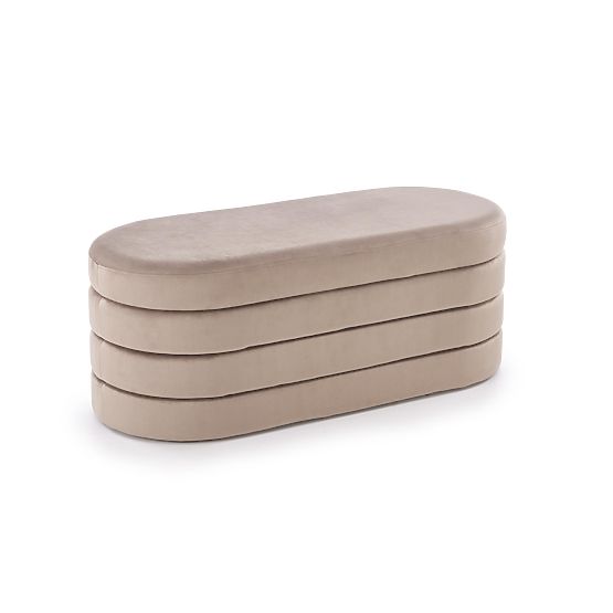 Panca CALPI con spazio di stoccaggio, beige (1p=1ks)