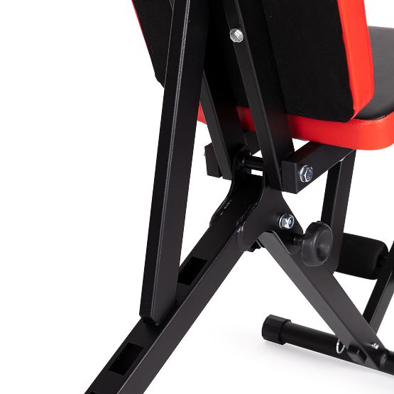 Panca inclinata per allenamento con schienale regolabile