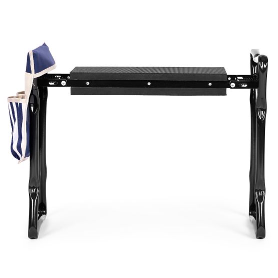 Panca inginocchiatoio pieghevole da giardino 2 in 1 - blu