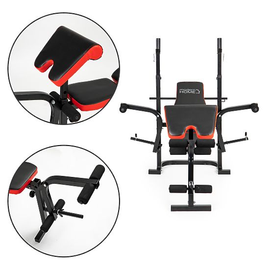 Panca per esercizi con bilanciere e preacher curl ModernHome