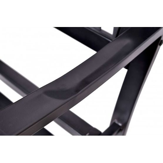 Panchina da giardino in acciaio ROMBO