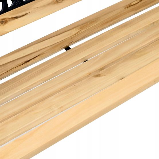 Panchina da giardino in ghisa ROSA