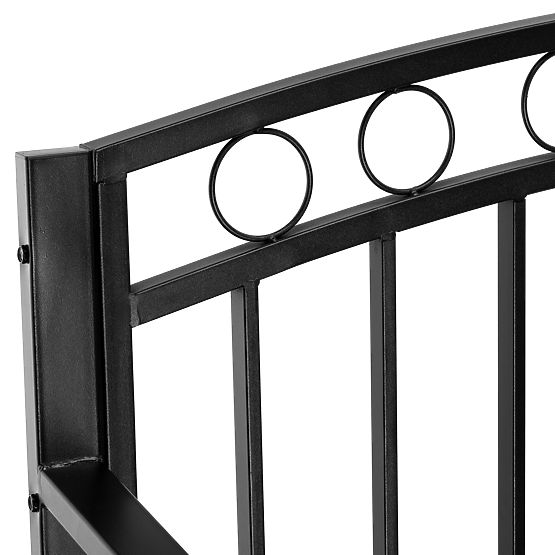 Panchina da giardino in metallo BANCO