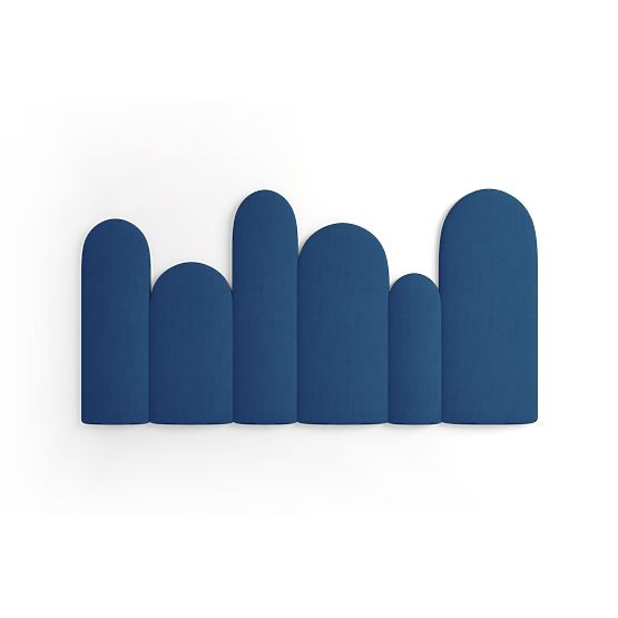 Pannelli imbottiti Trinity Plotek – blu scuro