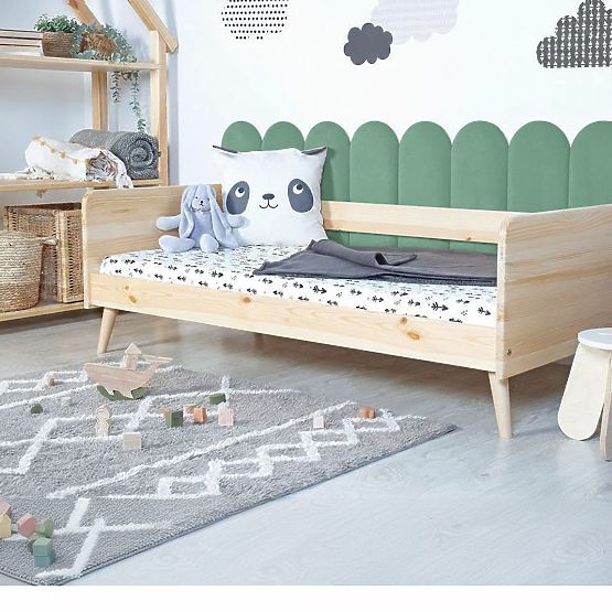 Pannello imbottito Archetto - menta