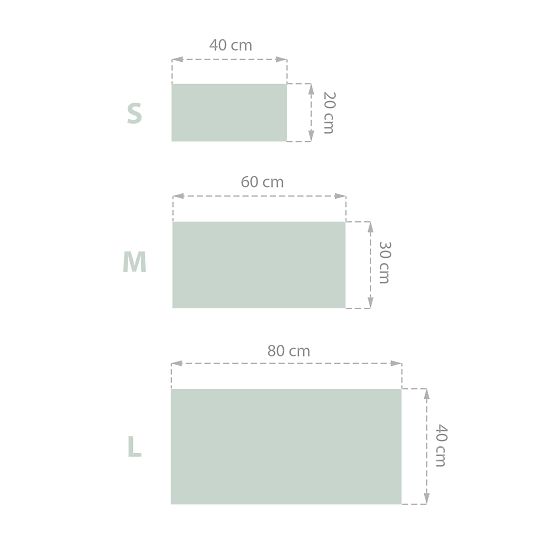 Pannello imbottito Klasic - menta