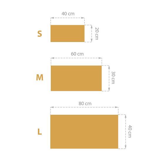 Pannello imbottito Klasic - senape