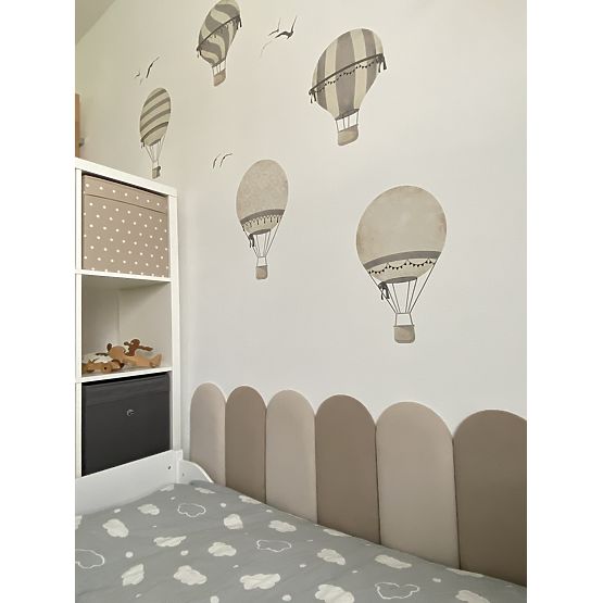 Pannello imbottito Oblouček - beige