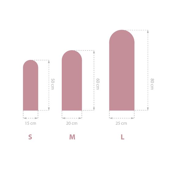 Pannello imbottito Obluček - rosa