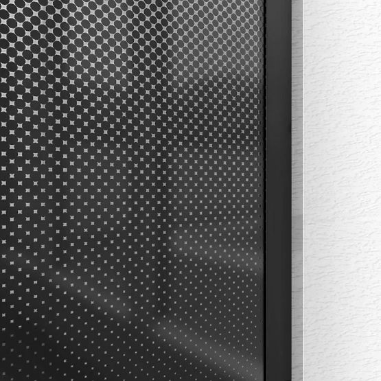 Parete doccia Rea Aero Ombre Nera 110