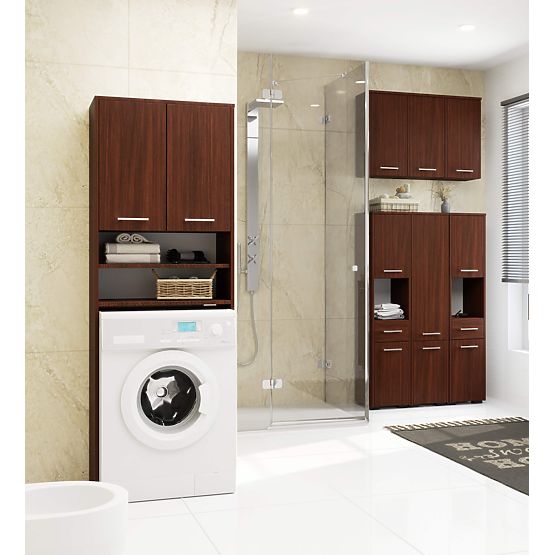 PENSILE BAGNO FIN W30 1D WENGE