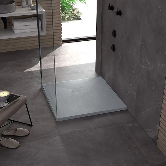 Piatto doccia Magnum Grey 90x90