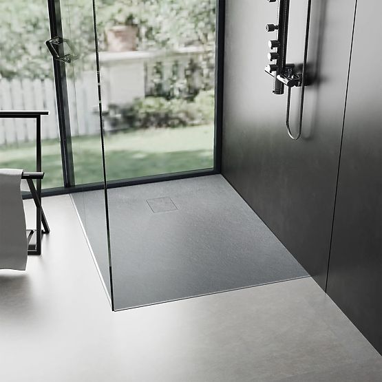 Piatto doccia Magnum Grey 90x90