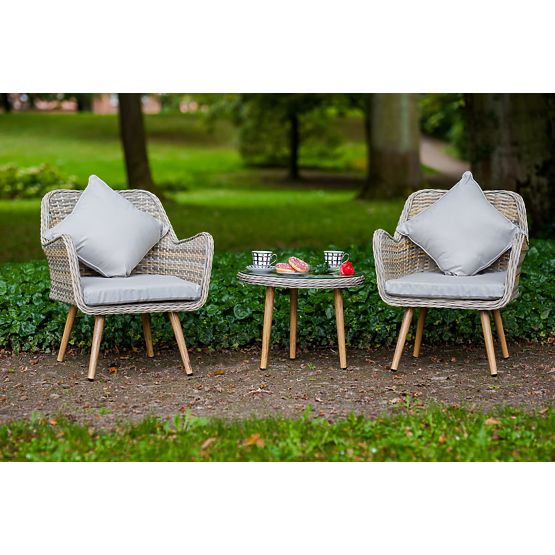 Piccolo set da balcone in rattan sintetico BELICCO