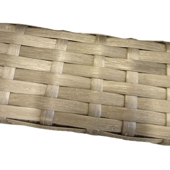 Piccolo set da terrazza in tecnorattan (divano+tavolino) TINTO grigio