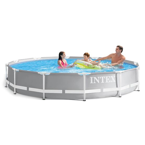 Piscina da giardino rotonda con telaio 366 cm INTEX 26710
