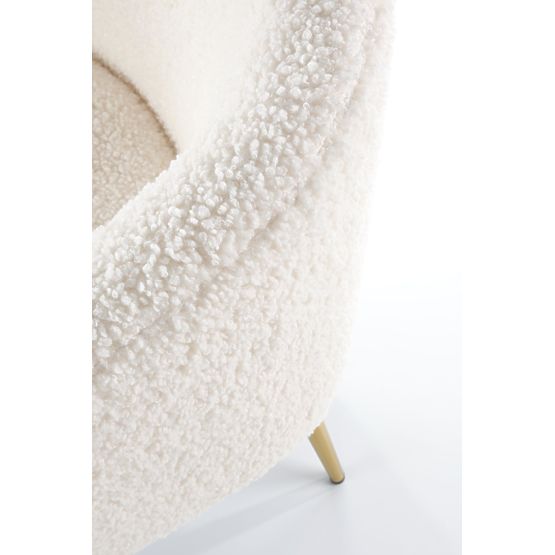 Poltrona design GRIFON - crema