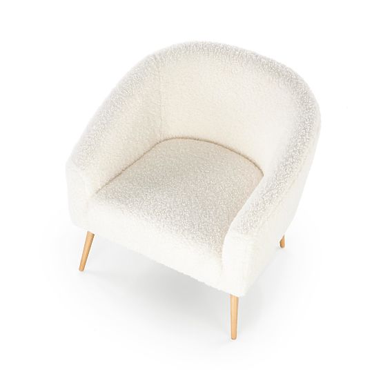 Poltrona design GRIFON - crema